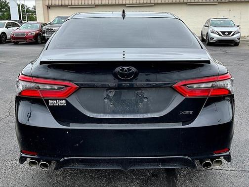 Midnight Black Metallic 2023 Toyota Camry XSE