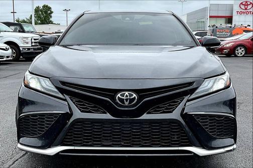 Midnight Black Metallic 2023 Toyota Camry XSE