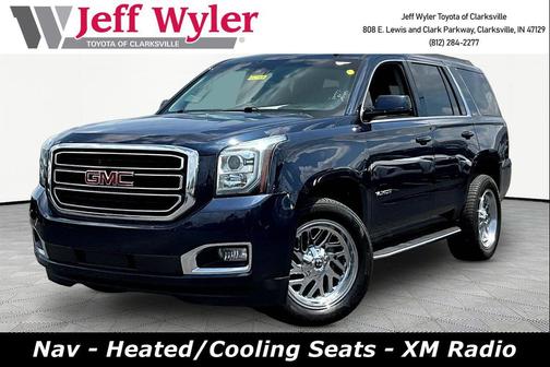 Dark Sapphire Blue Metallic 2018 GMC Yukon SLT