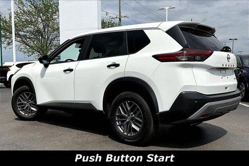 Glacier White 2023 Nissan Rogue S