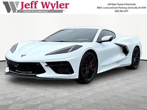 Arctic White 2023 Chevrolet Corvette Stingray w/2LT