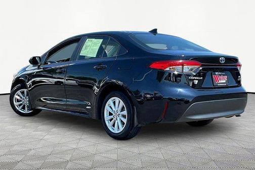 Midnight Black Metallic 2023 Toyota Corolla Hybrid LE