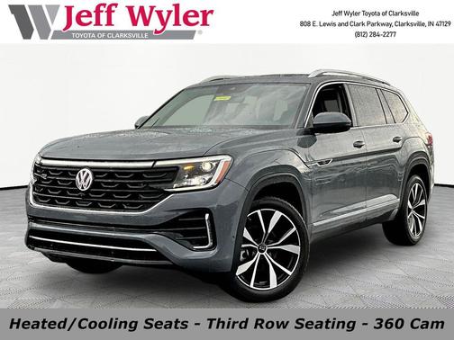 Platinum Gray Metallic 2025 Volkswagen Atlas 2.0T SEL Premium R-Line 4MOTION