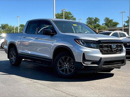 Solar Silver Metallic 2025 Honda Ridgeline Sport