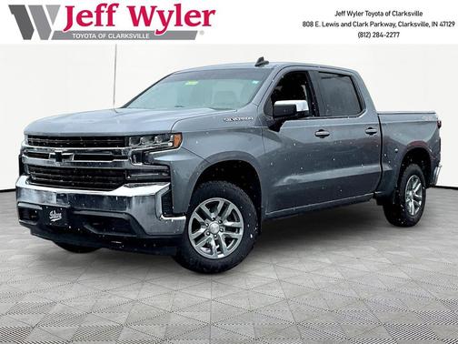 Satin Steel Metallic 2019 Chevrolet Silverado 1500 LT