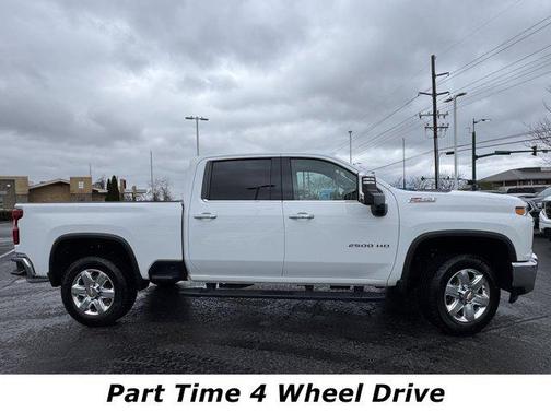 Summit White 2021 Chevrolet Silverado 2500 LTZ