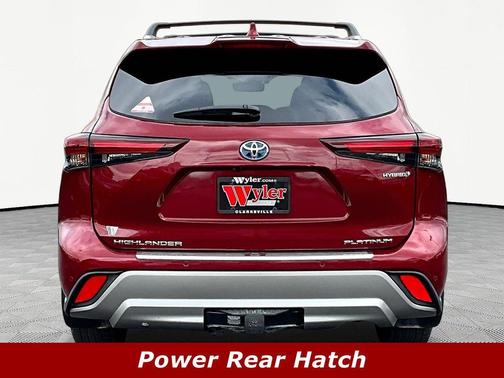 Ruby Flare Pearl 2024 Toyota Highlander Hybrid Platinum