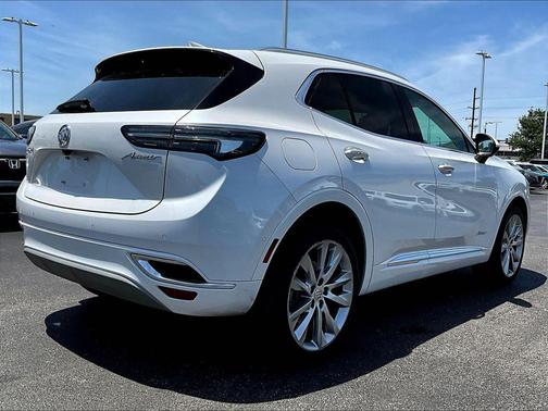 White Frost Tricoat 2023 Buick Envision Avenir AWD