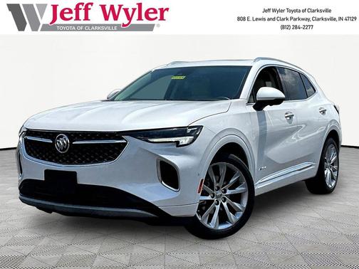 White Frost Tricoat 2023 Buick Envision Avenir AWD