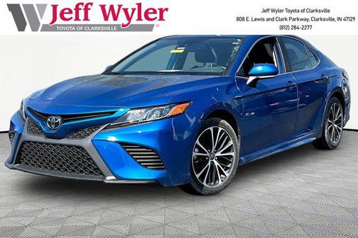 Blue Streak Metallic 2019 Toyota Camry SE