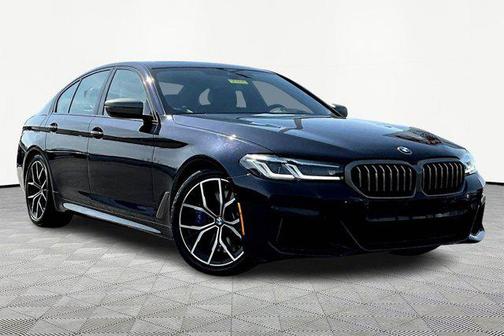 Carbon Black Metallic 2022 BMW M550 i Xdrive