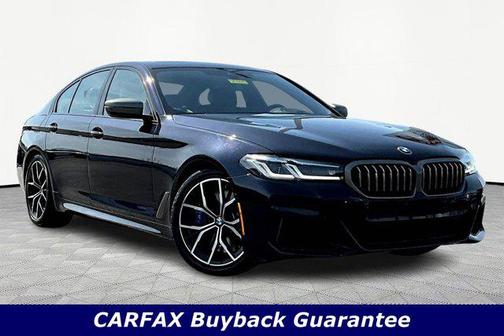 Carbon Black Metallic 2022 BMW M550 i Xdrive