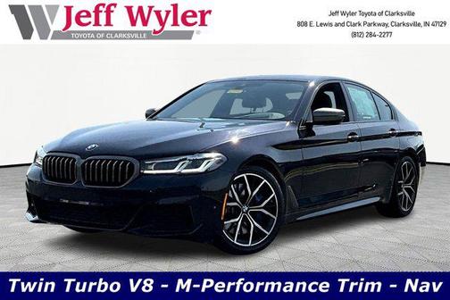Carbon Black Metallic 2022 BMW M550 i Xdrive