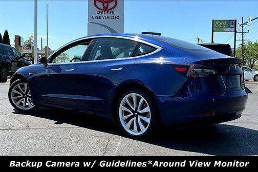 Deep Blue Metallic 2018 Tesla Model 3 Long Range