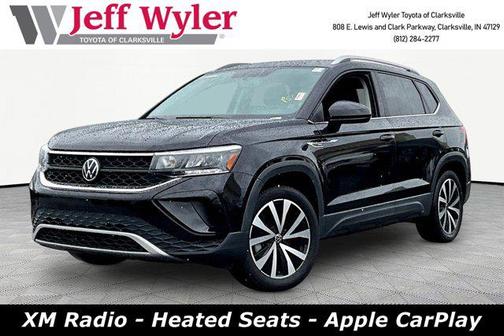 Deep Black Pearl 2022 Volkswagen Taos 1.5T SE