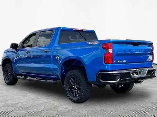 Glacier Blue Metallic 2024 Chevrolet Silverado 1500 Custom Trail Boss