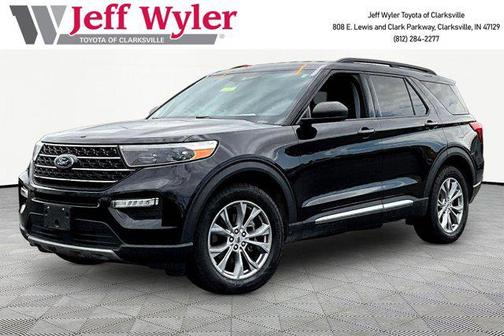 Agate Black Metallic 2021 Ford Explorer XLT