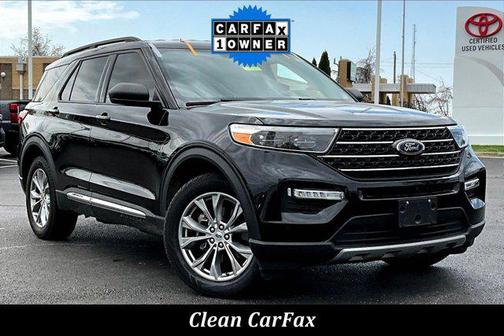 Agate Black Metallic 2021 Ford Explorer XLT