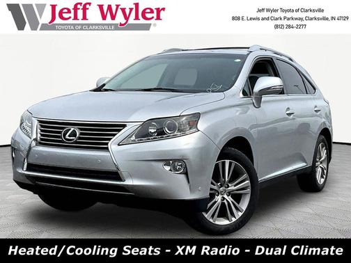 Silver Lining Metallic 2015 Lexus RX 350 Base