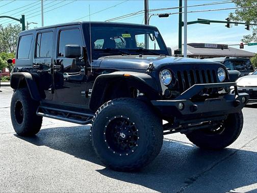 Black Clearcoat 2015 Jeep Wrangler Unlimited Sport