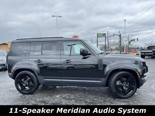 Santorini Black Metallic 2024 Land Rover Defender 110 P300