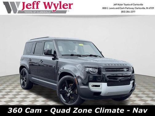 Santorini Black Metallic 2024 Land Rover Defender 110 P300