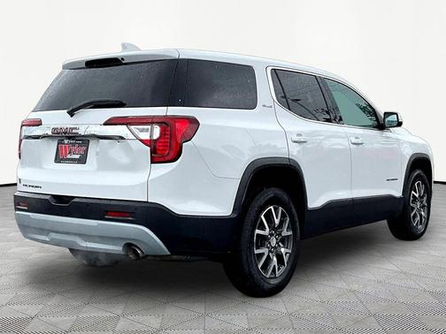 Summit White 2021 GMC Acadia FWD SLE