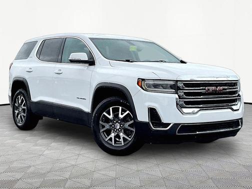 Summit White 2021 GMC Acadia FWD SLE