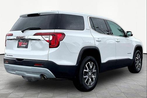 Summit White 2021 GMC Acadia FWD SLE
