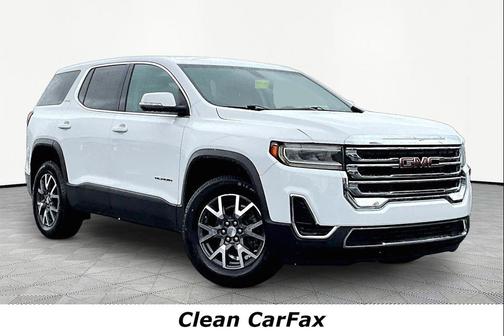 Summit White 2021 GMC Acadia FWD SLE