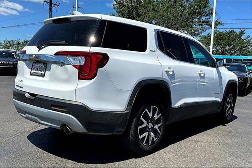 Summit White 2021 GMC Acadia FWD SLE