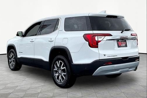 Summit White 2021 GMC Acadia FWD SLE