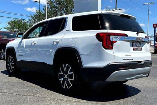 Summit White 2021 GMC Acadia FWD SLE