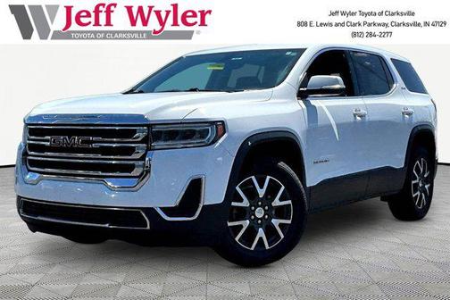 Summit White 2021 GMC Acadia FWD SLE