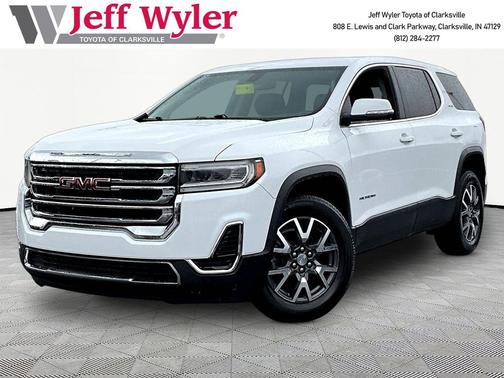 Summit White 2021 GMC Acadia FWD SLE