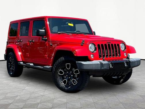 Firecracker Red Clearcoat 2018 Jeep Wrangler JK Unlimited Altitude
