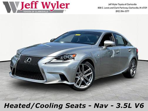 Silver 2015 Lexus IS 350 Base
