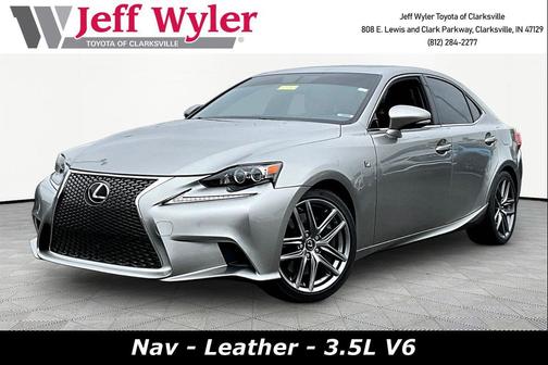 Silver 2015 Lexus IS 350 Base