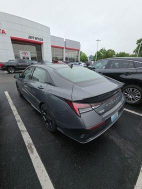 Ecotronic Gray 2025 Hyundai ELANTRA N Line