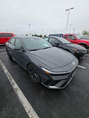 Ecotronic Gray 2025 Hyundai ELANTRA N Line