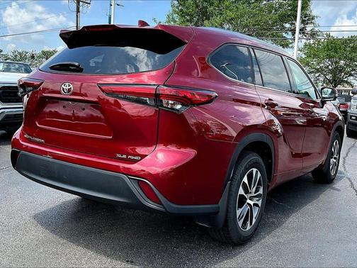Ruby Flare Pearl 2021 Toyota Highlander XLE