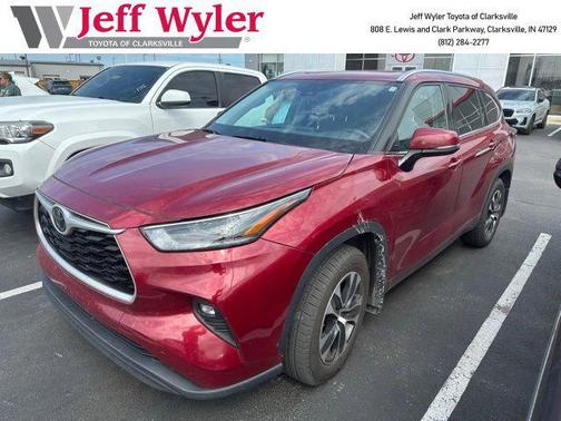 Ruby Flare Pearl 2021 Toyota Highlander XLE