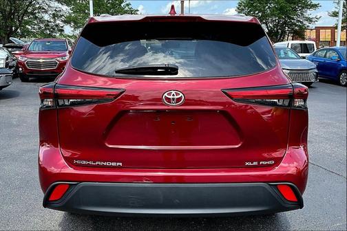 Ruby Flare Pearl 2021 Toyota Highlander XLE