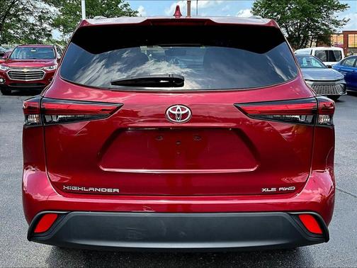 Ruby Flare Pearl 2021 Toyota Highlander XLE