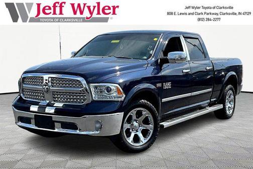 True Blue Pearlcoat 2017 RAM 1500 Laramie