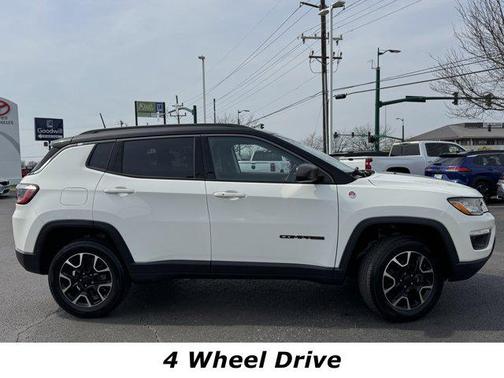 White Clearcoat 2021 Jeep Compass Trailhawk