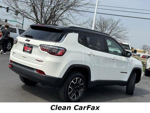 White Clearcoat 2021 Jeep Compass Trailhawk