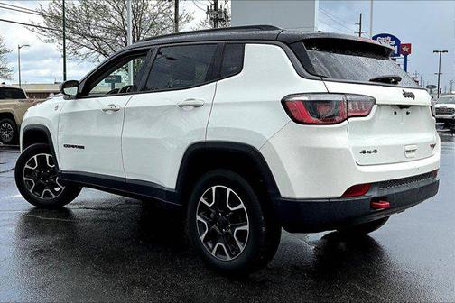 White Clearcoat 2020 Jeep Compass Trailhawk