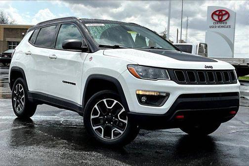 White Clearcoat 2020 Jeep Compass Trailhawk