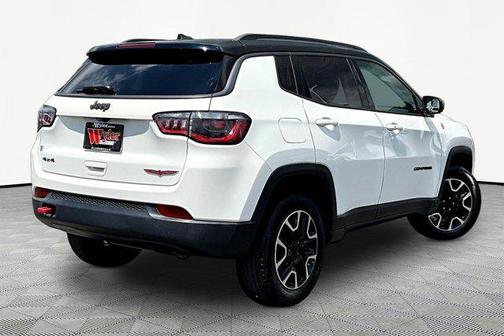 White Clearcoat 2020 Jeep Compass Trailhawk